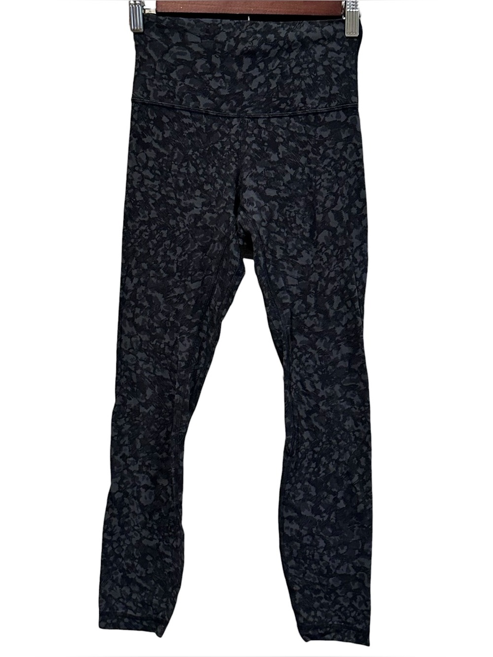 Lululemon Align Pant II 25" Formation Camo Deep Coal Multi Leggings Size 2
